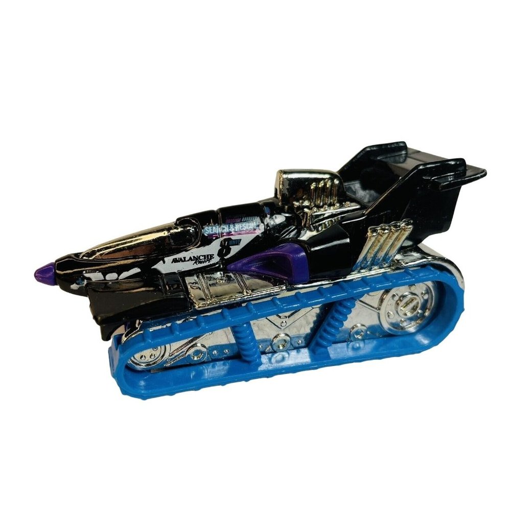 Hot Wheels Treadator #1049-Black Paint Avalanche Resort Search & Rescue Vintage